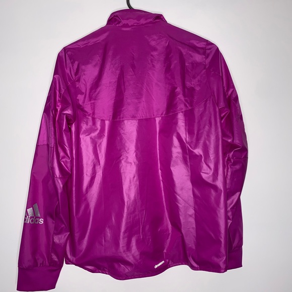 Adidas purple wind breaker. - Picture 7 of 8